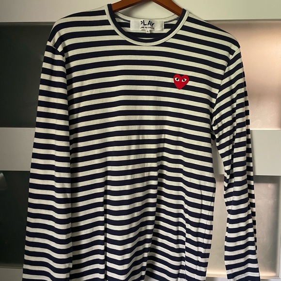 CDG - Comme des Garçons striped long sleeve shirt - Picture 4 of 4